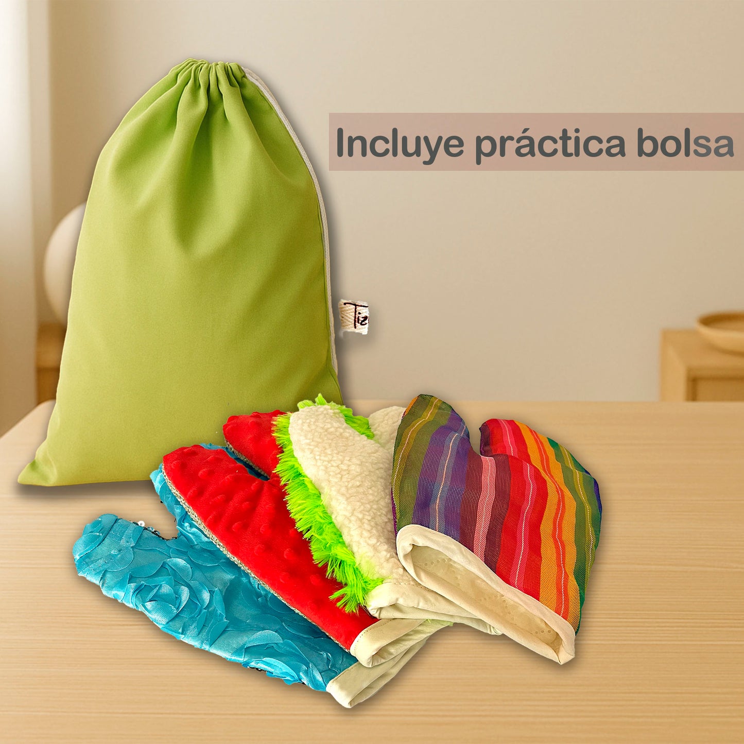 Guantes de texturas Modelo 2