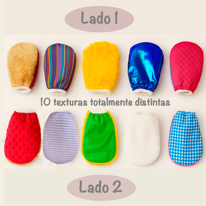 Guantes para estimulación temprana/ Bebés